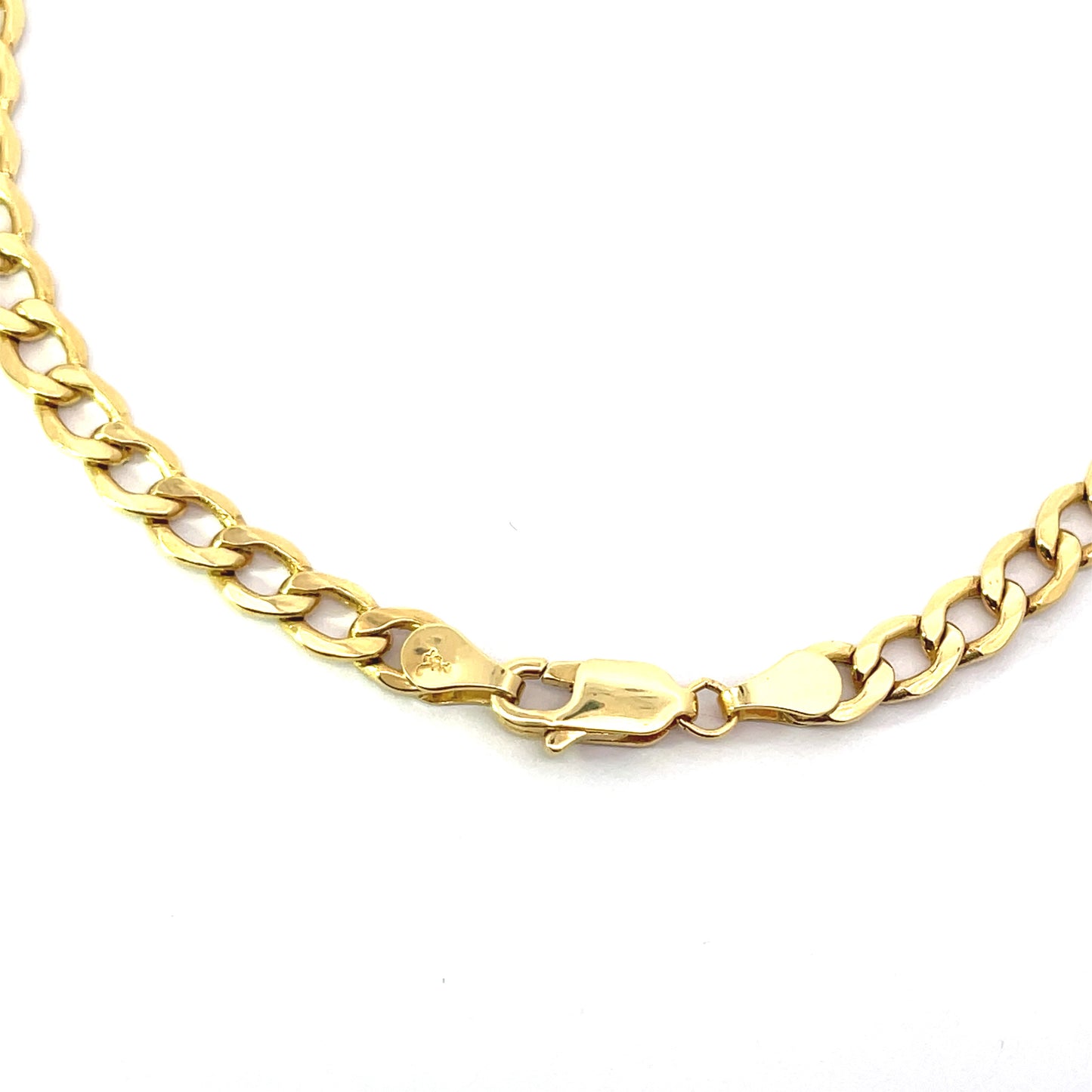 New 14K Cuban women’s Anklet (5MM) H.J™️