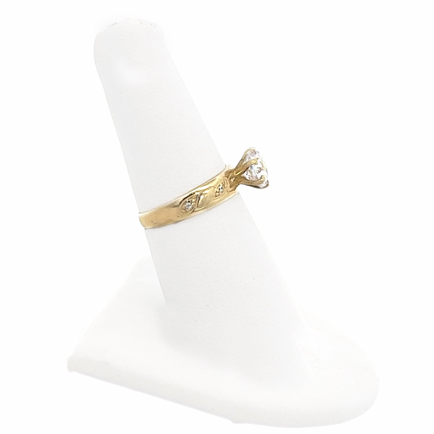 New 14K CZ Engagement Ring H.J™️
