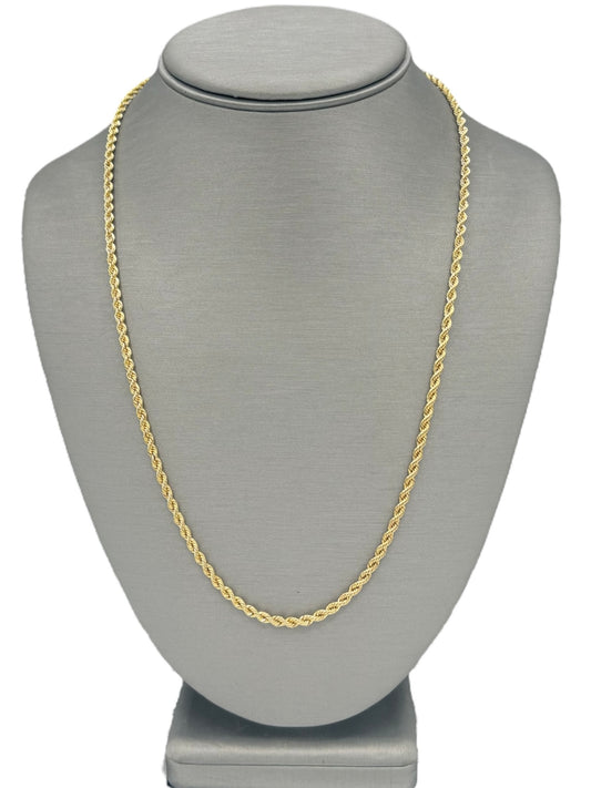 New 14K Rope Chain 22”. H.J™️