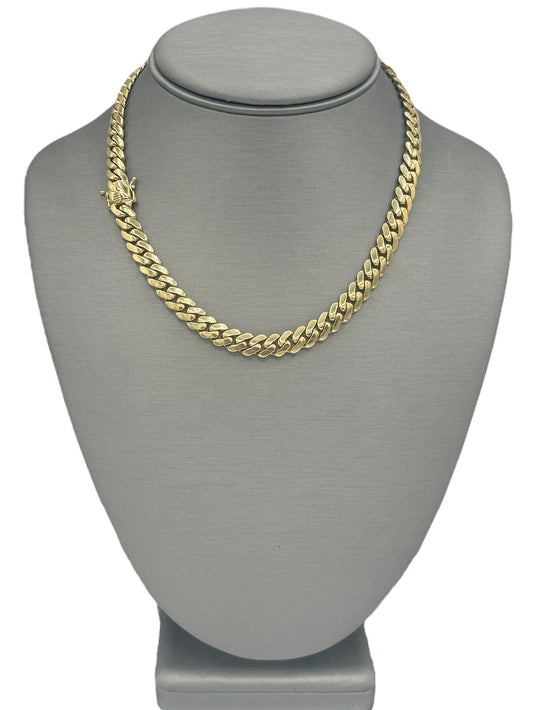 New 14K Miami Cuban Chain 16” (7.8MM). H.J™️