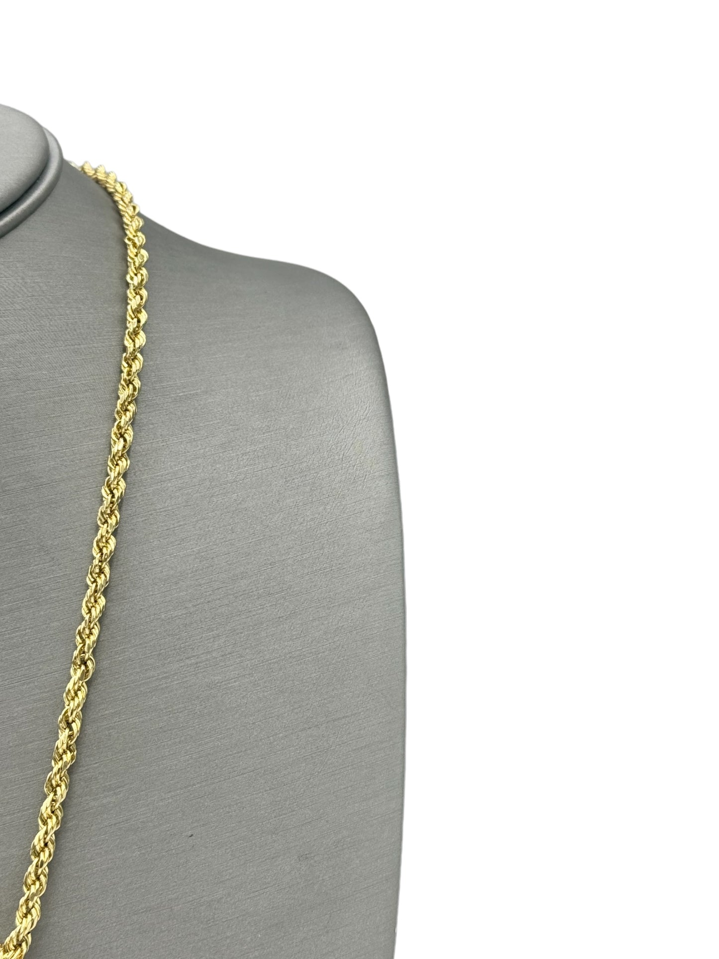 New 14K CZ Medusa Pendant & Rope Chain. H.J™️