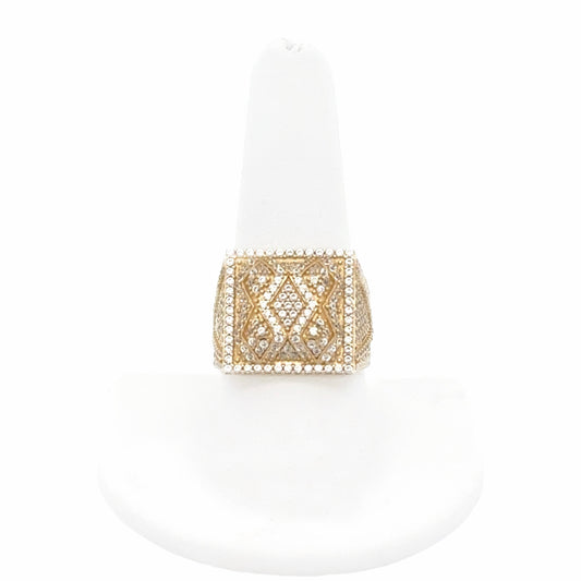 New 14K CZ Men Ring H.J™️