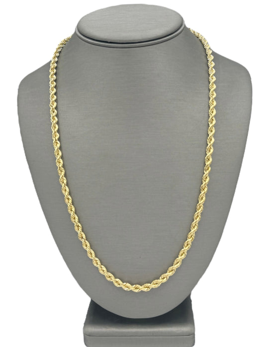 New 14K Rope Chain 24”. H.J™️