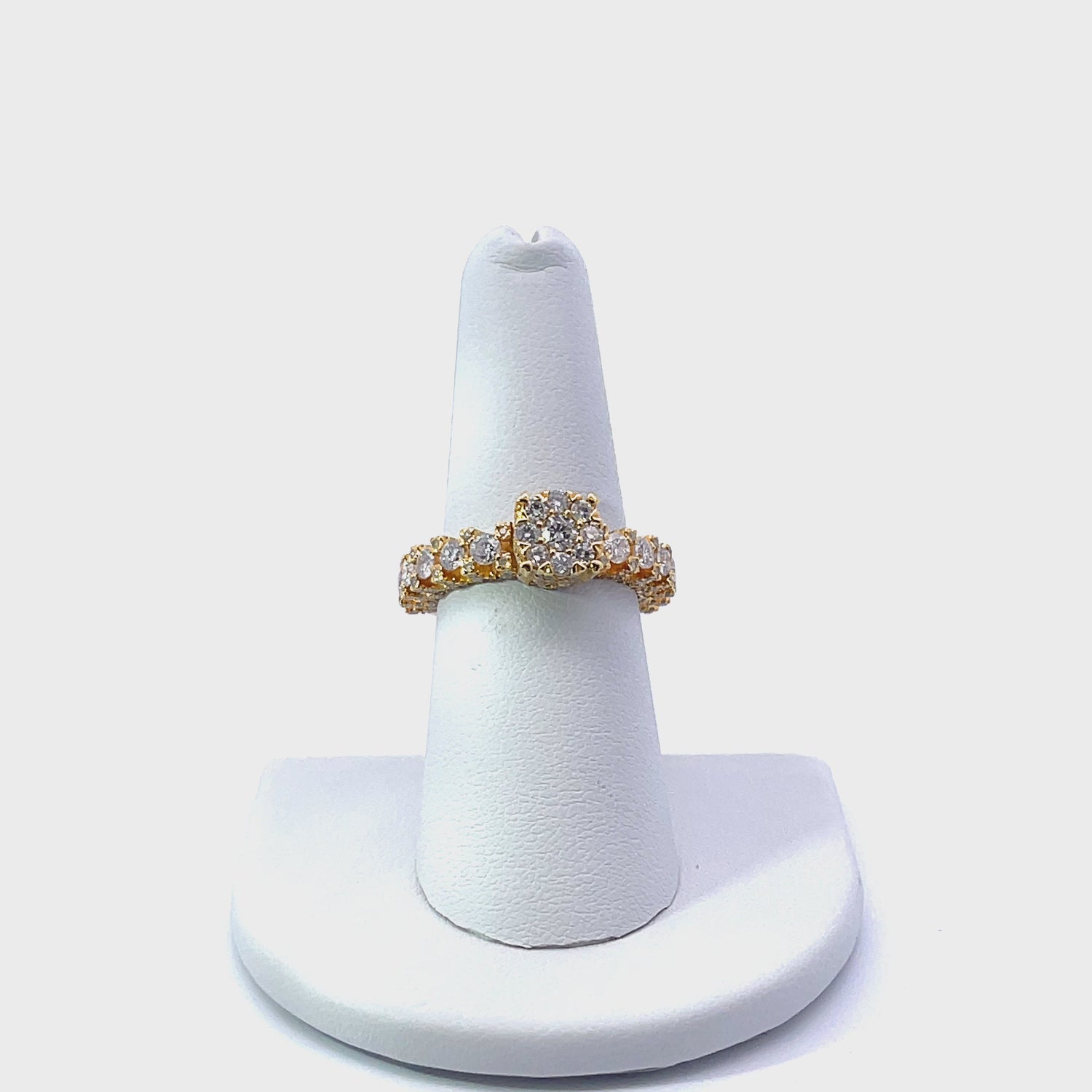 The Tiffany® Setting Engagement Ring in 18k Yellow Gold